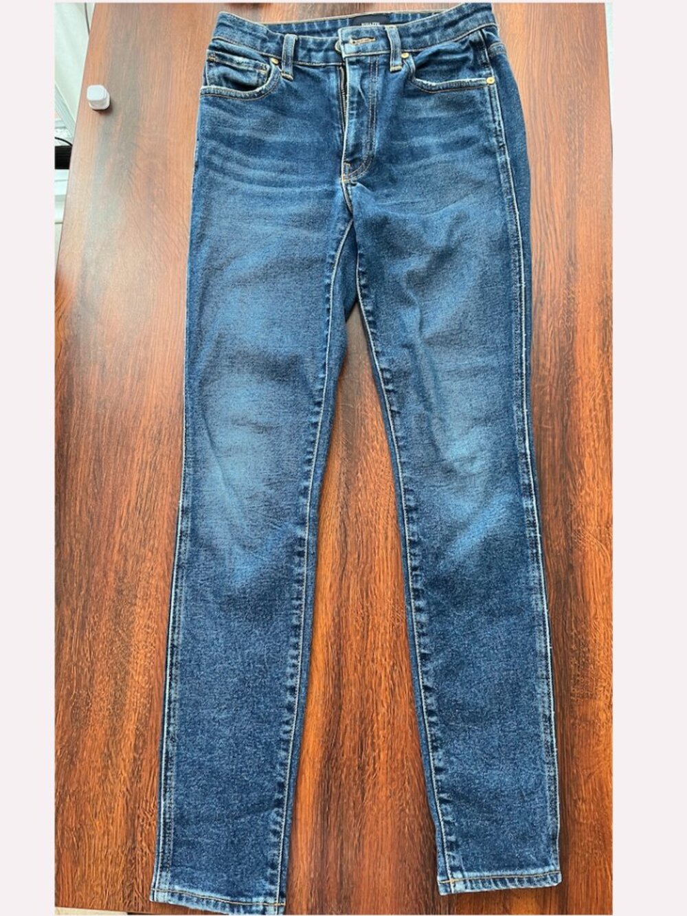 Khaite Mid-Rise Skinny Leg Jeans 24